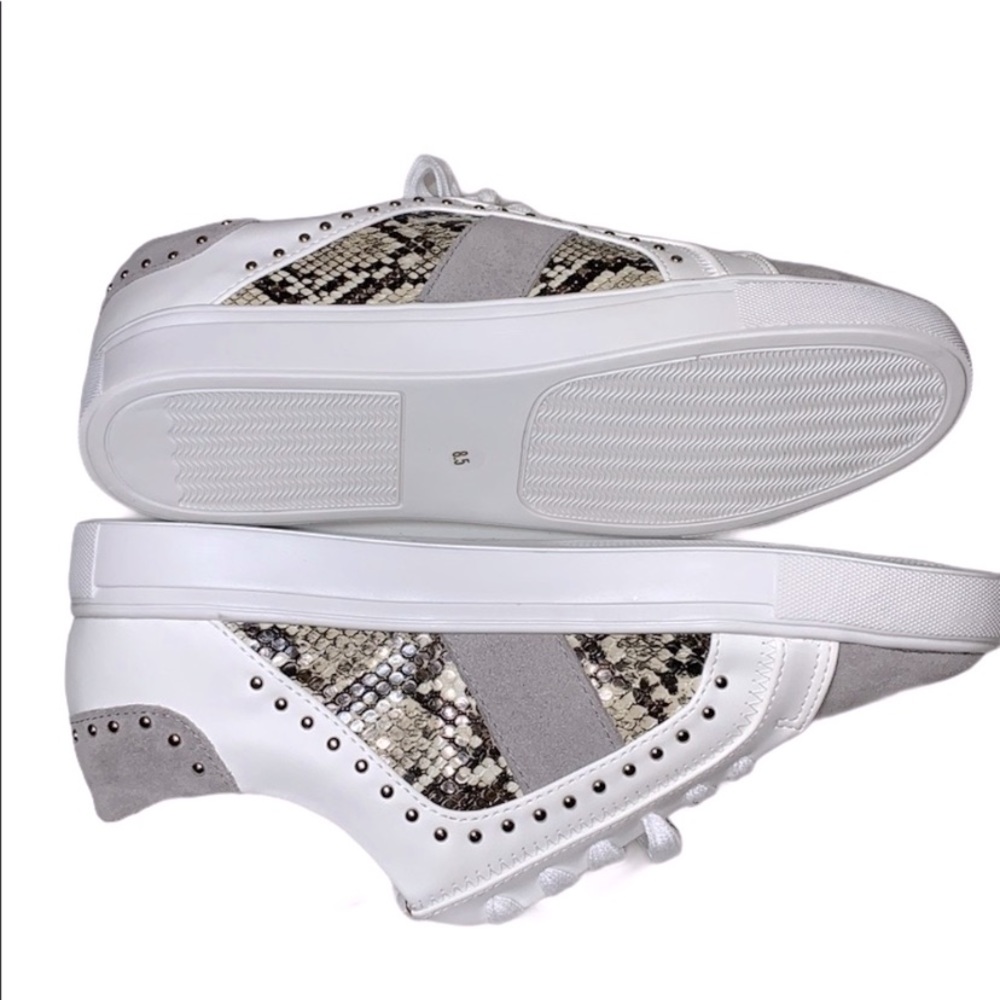 Steve Madden snakeskin sneakers with studs - Picture 7 of 16